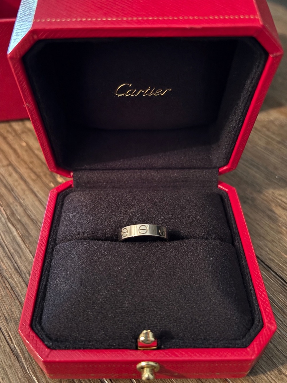 Cartier Love Ring White Gold